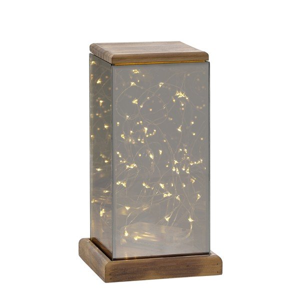 Lucerna s LED světýlky Villa Collection Lantern, výška 22,5 cm