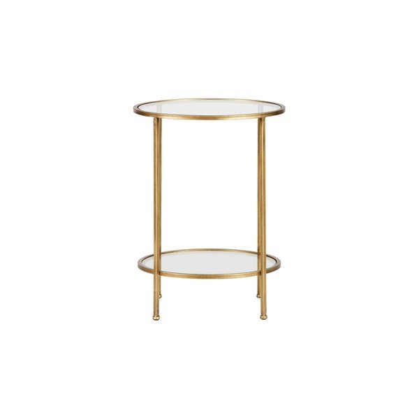 Tavolino in ottone, ⌀ 45,5 cm Goddess - BePureHome-image-2