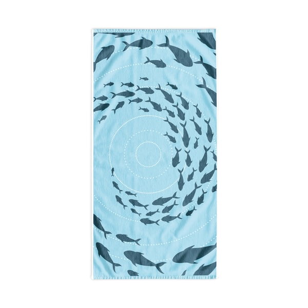 Telo mare blu 90x180 cm Shoal - DecoKing