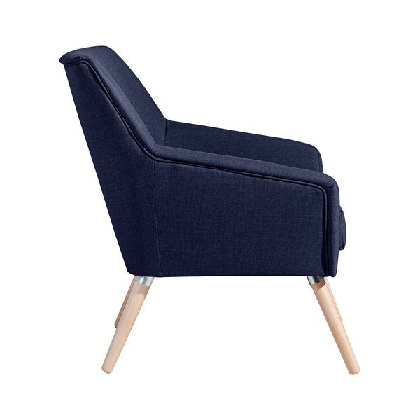 Poltrona blu scuro Alegro Line - Max Winzer-image-1