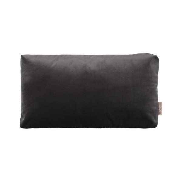 Federa grigio scuro con effetto velluto , 50 x 30 cm - Blomus