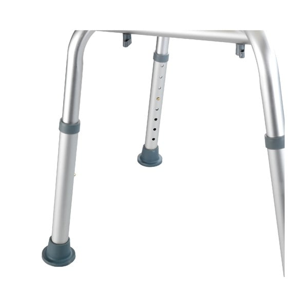 Sgabello da doccia con schienale 54 x 49 cm Secura - Wenko-image-1