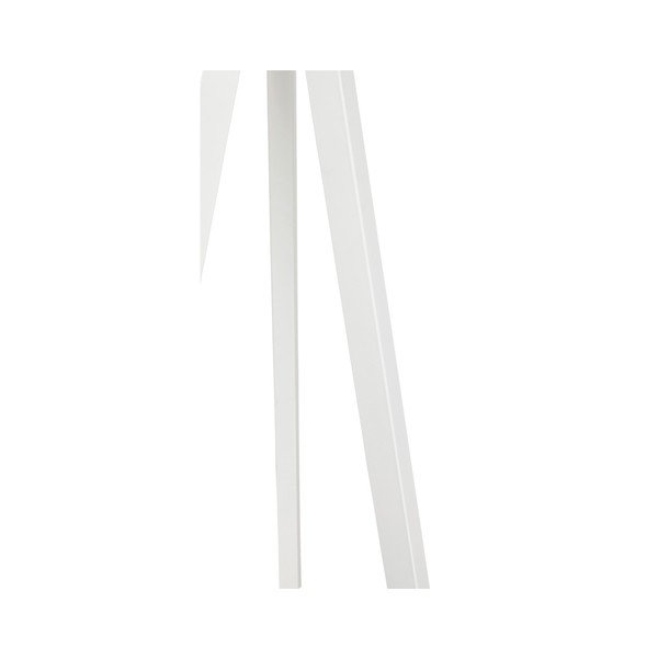Lampada da terra con struttura bianca e paralume grigio Trivet - Kokoon-image-1