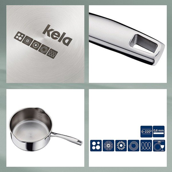 Beccuccio in acciaio inox, ø 14 cm Flavoria - Kela-image-3