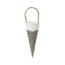 Decorazione da appendere in ceramica verde Cono, altezza 14,5 cm Nobili - Kähler Design
