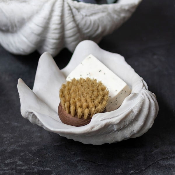 Portaoggetti decorativo in poliresina 24x19 cm Shell - Mette Ditmer Denmark-image-4