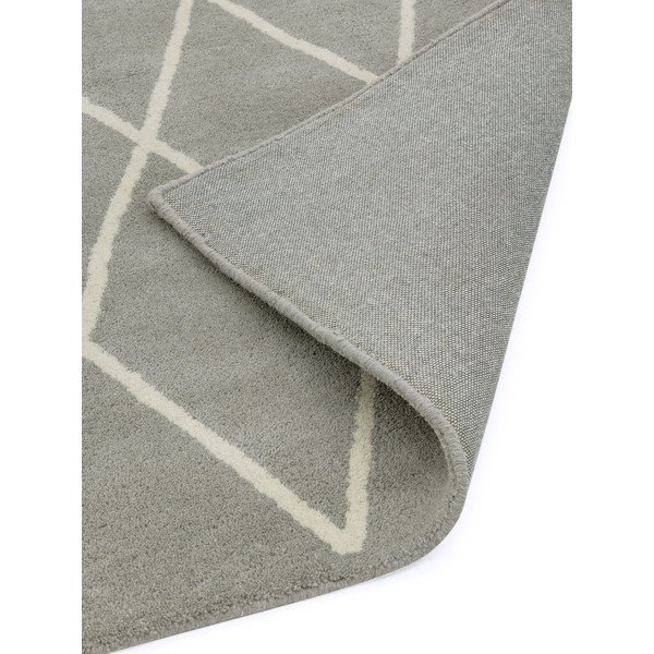 Tappeto in lana grigio tessuto a mano 200x290 cm Albany - Asiatic Carpets-image-4