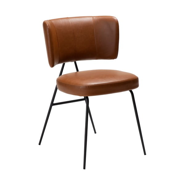 Sedia da pranzo marrone cognac Roost - DAN-FORM Denmark