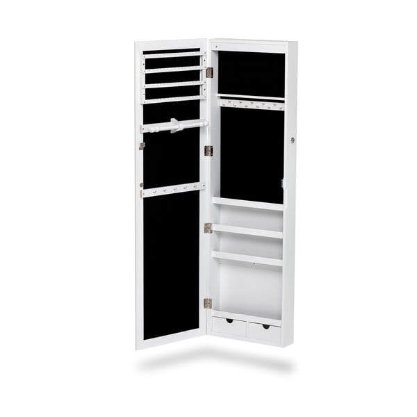 Portagioie sospeso bianco con specchio Bien - Bonami Essentials-image-1