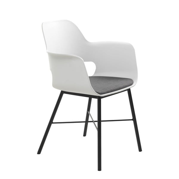 Sedia da pranzo bianca Wrestler Whistler - Unique Furniture