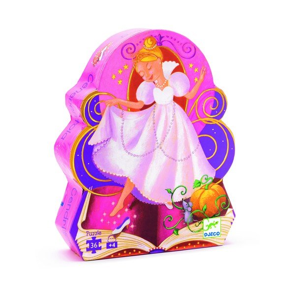 Puzzle Cinderella - Djeco-image-1