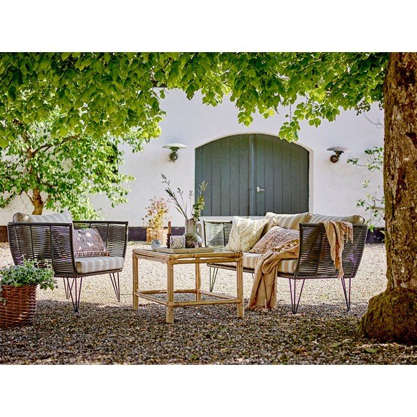 Tavolino da giardino in bambù 60x90 cm Sole – Bloomingville-image-1