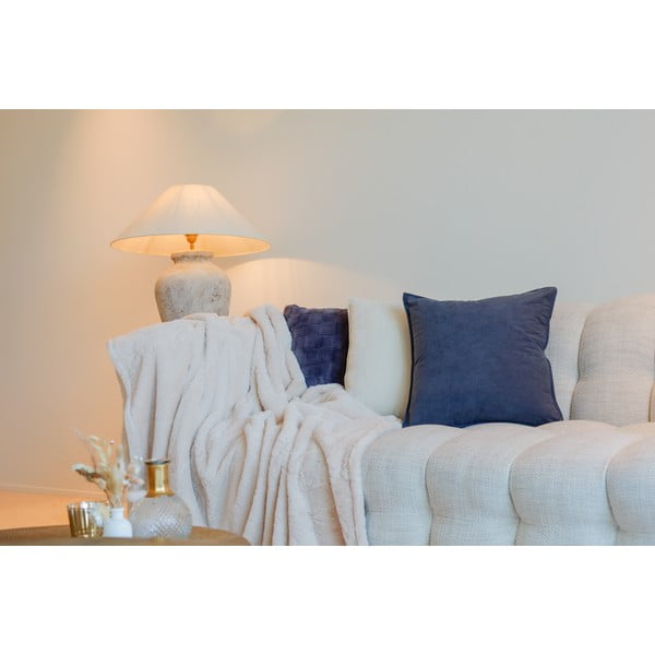 Coperta bianca/beige in pelliccia finta 150x200 cm Ruby – Tiseco Home Studio-image-4