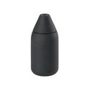Dispenser per sapone nero in silicone 300 ml Singles – Zone