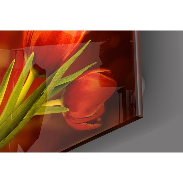 Pittura su vetro Tulipani - Insigne-image-2
