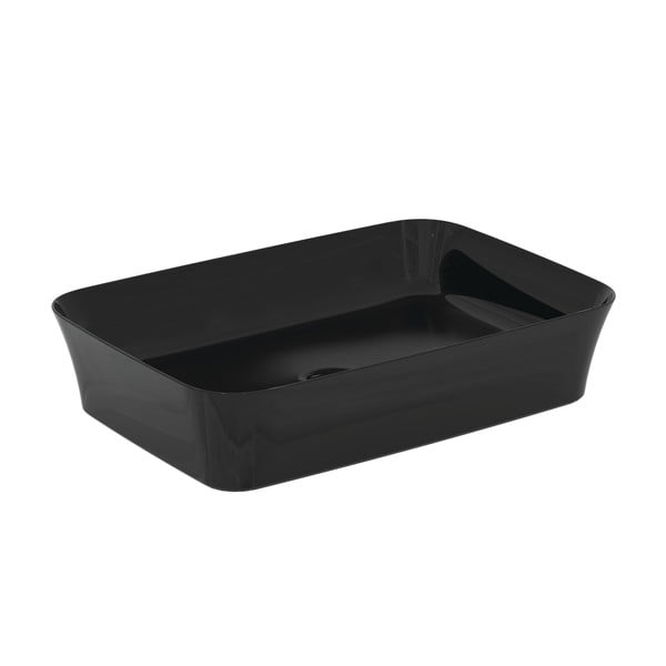 Lavabo in ceramica nera lucida 55x38 cm Ipalyss - Ideal Standard