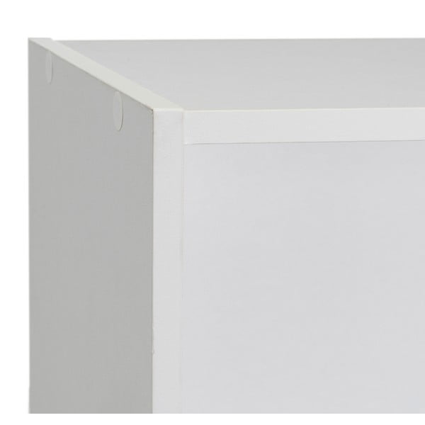 Libreria bianca 30x106x24 cm Cube – Casa Selección-image-4