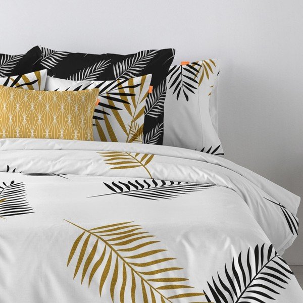 Federe in set di 2 50x50 cm Foliage - Blanc-image-4