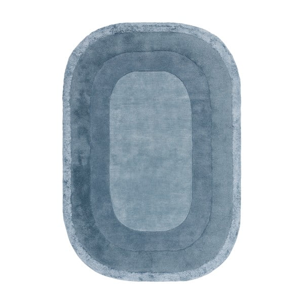 Tappeto blu tessuto a mano con lana 200x290 cm Halo - Asiatic Carpets