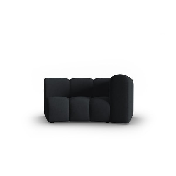 Modulo divano nero (angolo destro) Lupine - Micadoni Home