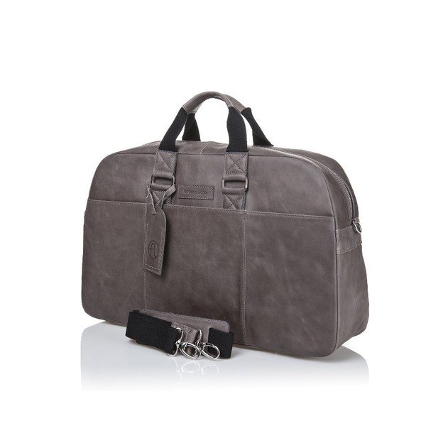 Pánská kožená taška Ferruccio Laconi 101 Grey-image-2