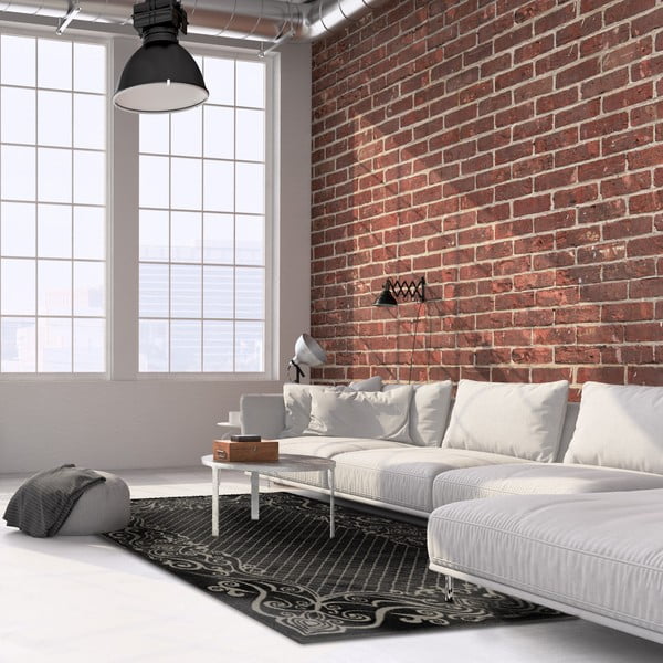 Tappeto grigio scuro 133x190 cm Soft - FD-image-2