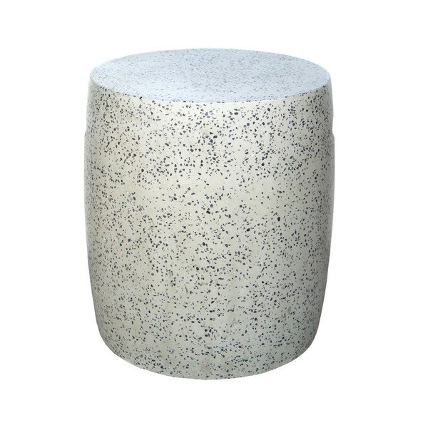 Tavolo rotondo da giardino terrazzo ø 40 cm Terrazzo - LDK Garden-image-1