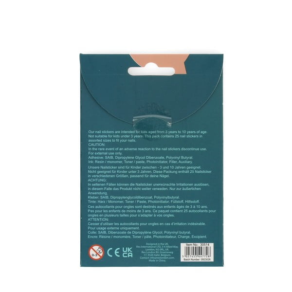 Giocattolo creativo Ladybird – Nail stickers – Rex London-image-3