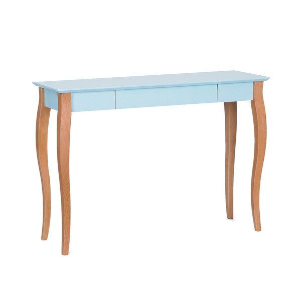 Scrivania turchese chiaro Lillo, lunghezza 105 cm - Ragaba