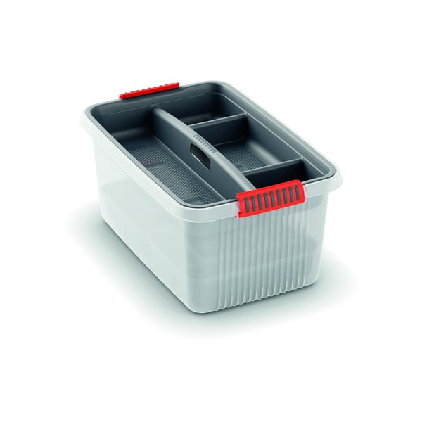 Divisore per organizer grigio in plastica 54,5x36x8,5 cm K Latch Box – KIS-image-3