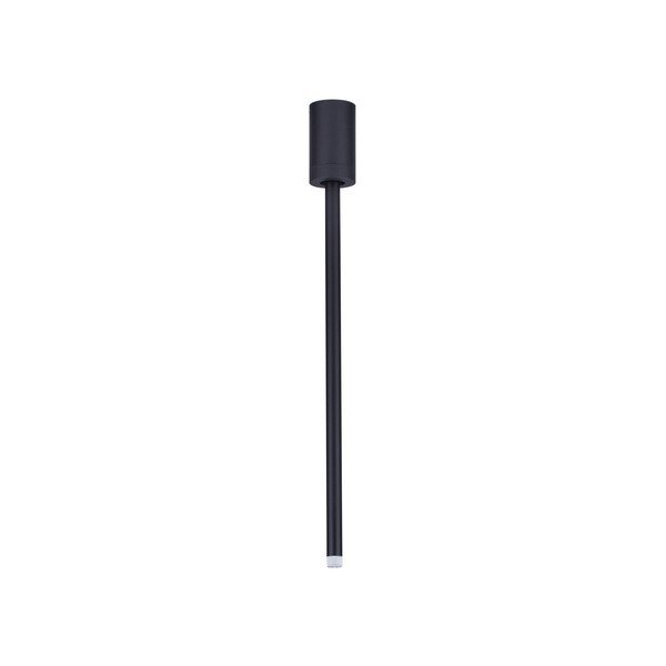 Plafoniera LED nera opaca in alluminio con struttura flessibile Stilvi – Nova Luce