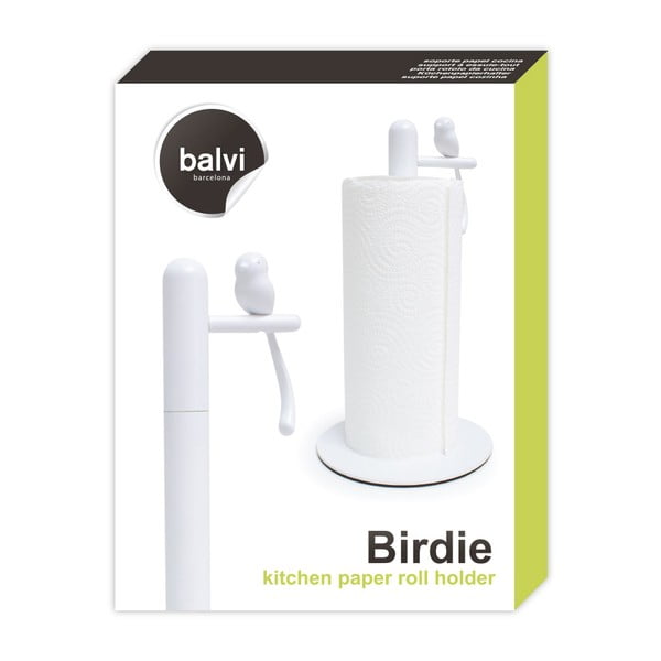Porta asciugamani da cucina bianco ø 16 cm Birdie - Balvi-image-3