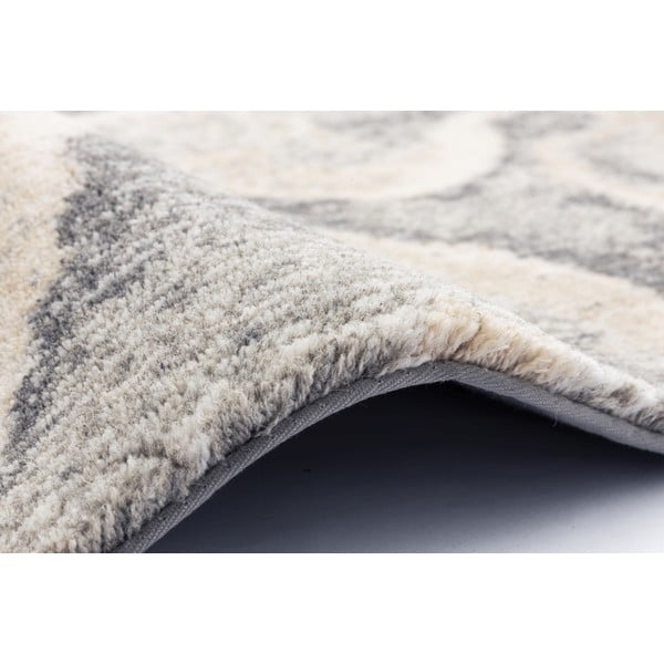 Tappeto in lana grigio 133x190 cm Ros - Agnella-image-2