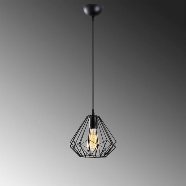 Lampadario nero ø 23 cm Diamond – Opviq lights-image-3