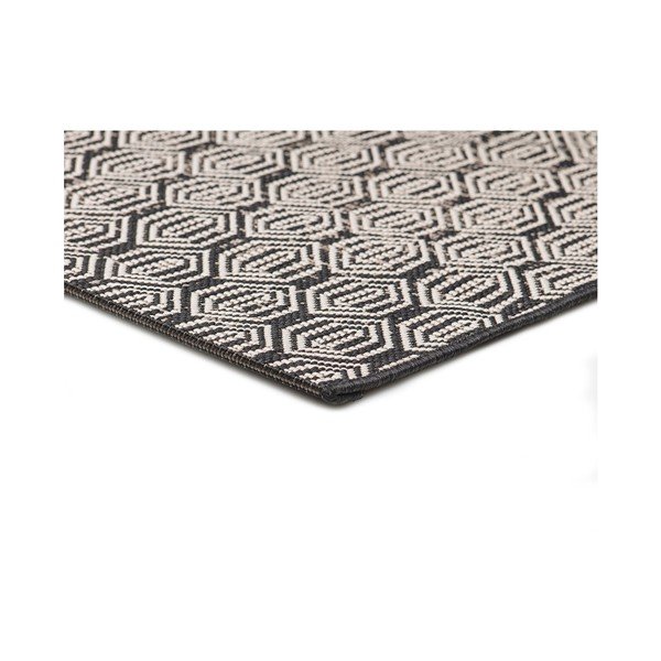 Tappeto grigio Stone Darko Gris, 140 x 200 cm - Universal-image-2