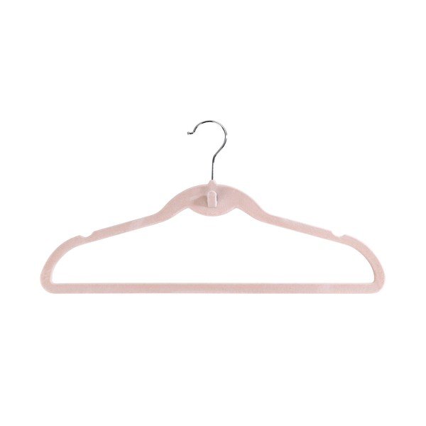 Appendini in plastica in set da 7 Flocked - Wenko-image-2