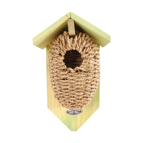 Casetta per uccelli in seagrass, altezza 26,2 cm - Esschert Design-image-2