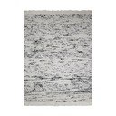 Tappeto grigio/avorio in lana tessuto a mano 140x200 cm Ellsa  – Flair Rugs
