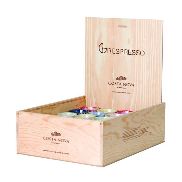 Tazzine in set per espresso in gres 40 pz 100 ml Grespresso – Costa Nova