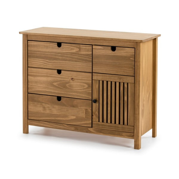 Cassettiera in legno Bruna - Marckeric-image-3