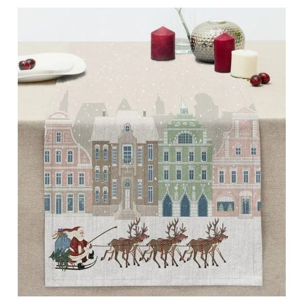 Runner a tema natalizio 45x140 cm Merry Christmas – Mila Home-image-1