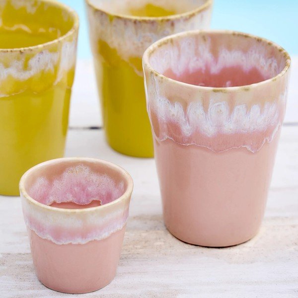 Tazza da espresso in gres rosa Grespresso - Costa Nova-image-3