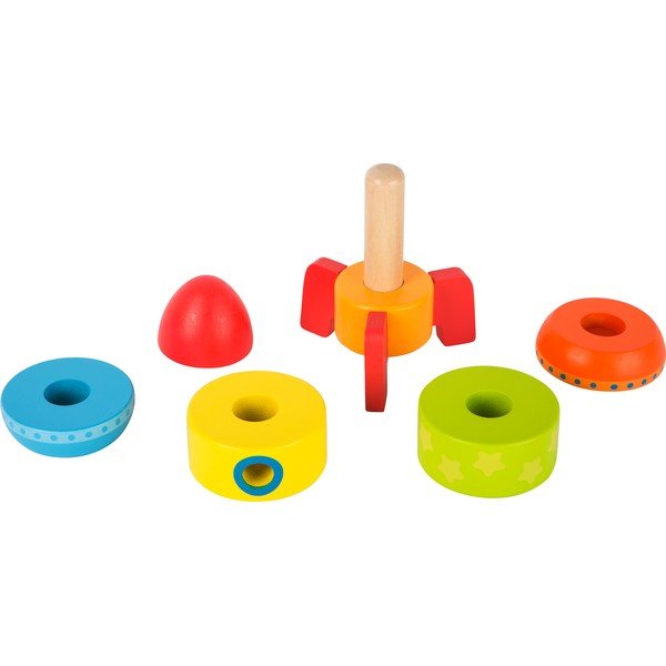 Gioco pieghevole in legno per bambini Rocket - Legler-image-2