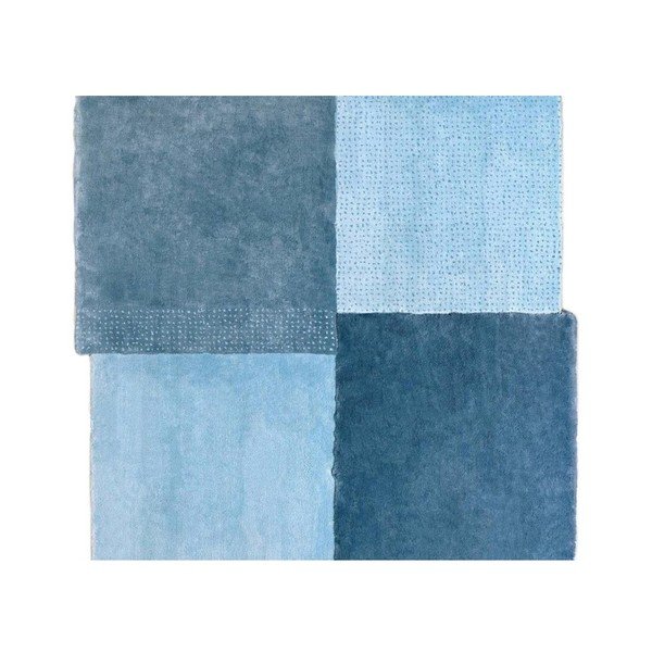 Tappeto blu , 200 x 207 cm Over Square - EMKO