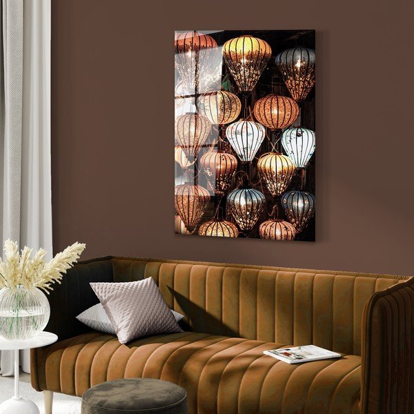 Pittura su vetro 80x120 cm Lant - Styler-image-1