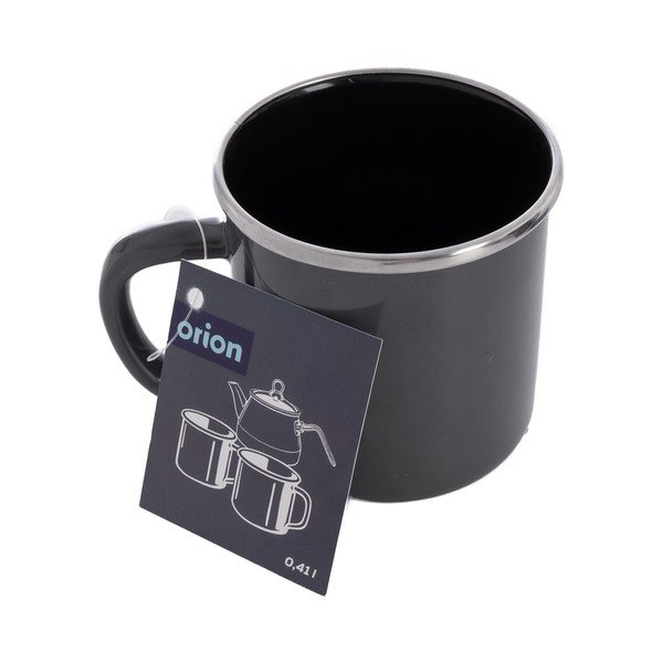 Tazza da latte grigio scuro 410 ml – Orion-image-2