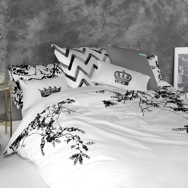 Set di 2 federe in cotone Royal - Blanc-image-1