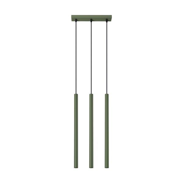 Lampadario verde ø 19,5 cm Fideus – Sollux