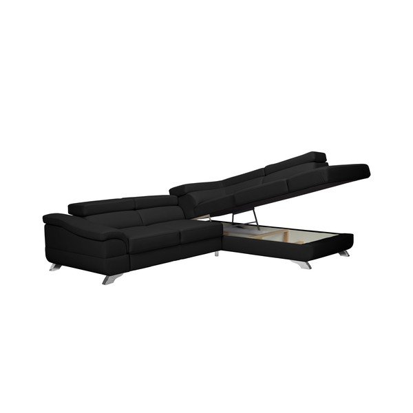Divano letto angolare Gamma con contenitore, angolo destro - Windsor & Co Sofas-image-4