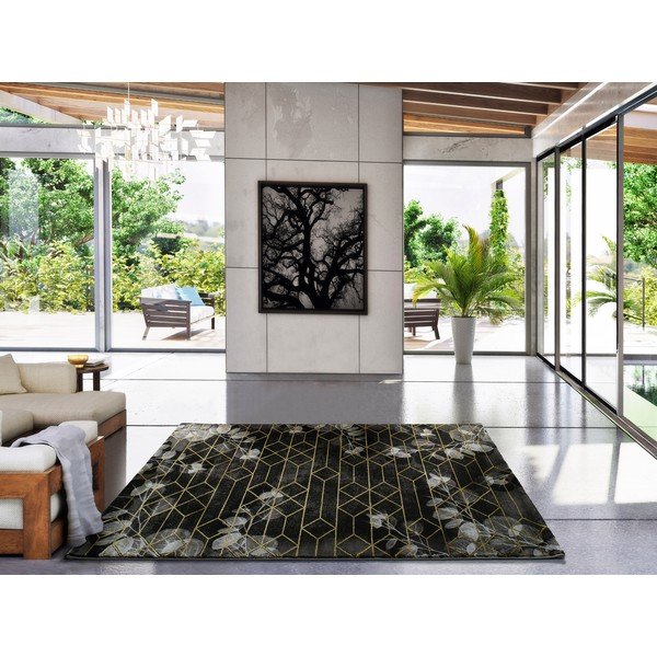 Tappeto nero , 80 x 150 cm Poet - Universal-image-1